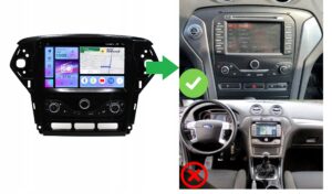RADIO NAWIGACJA GPS FORD MONDEO MK4 2010-2014 ANDROID CARPLAY 4/64 GB