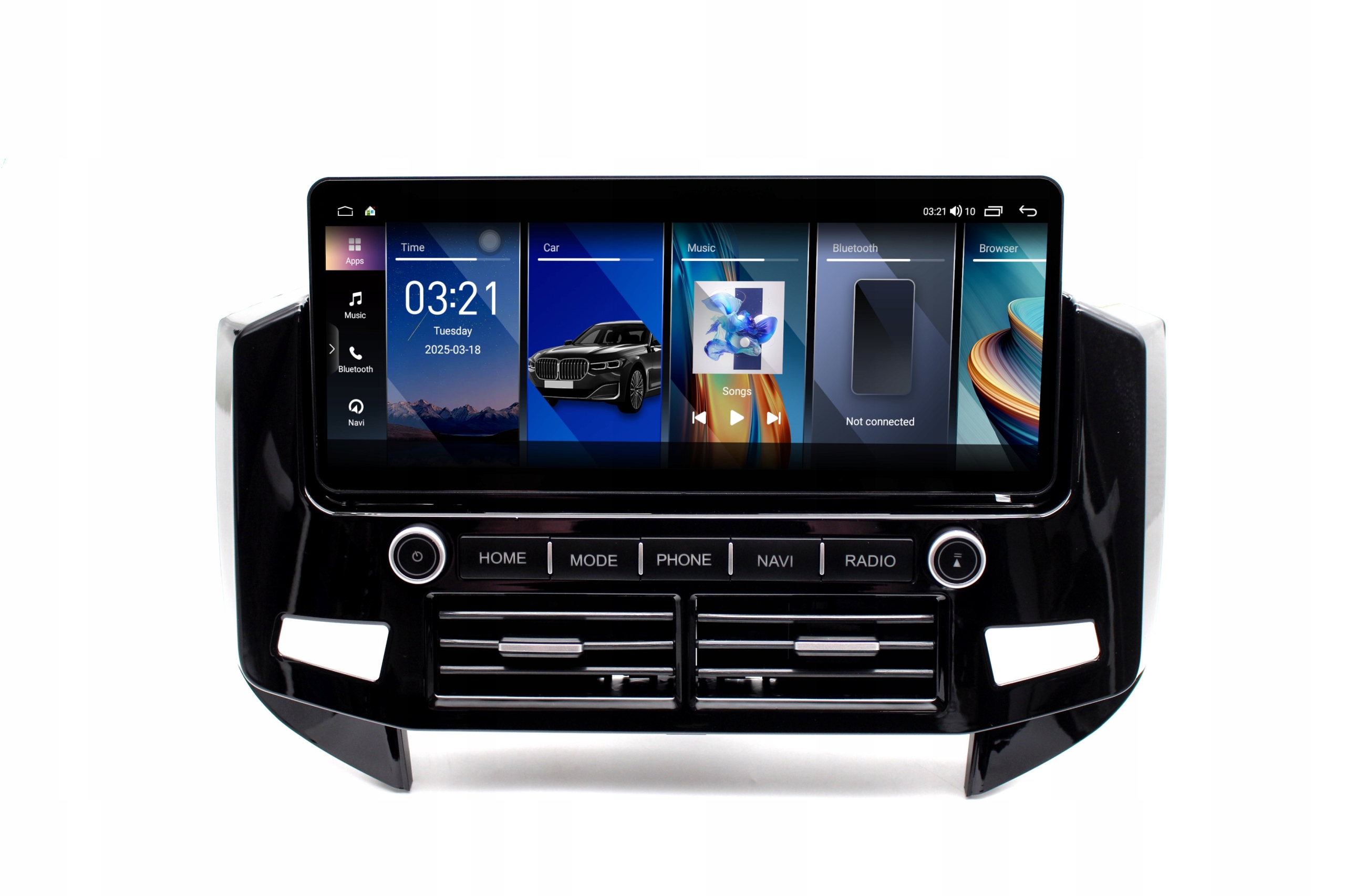 RADIO NAWIGACJA MITSUBISHI PAJERO V97 V93 V99 V88 2006-2020 ANDROID 2/32 GB