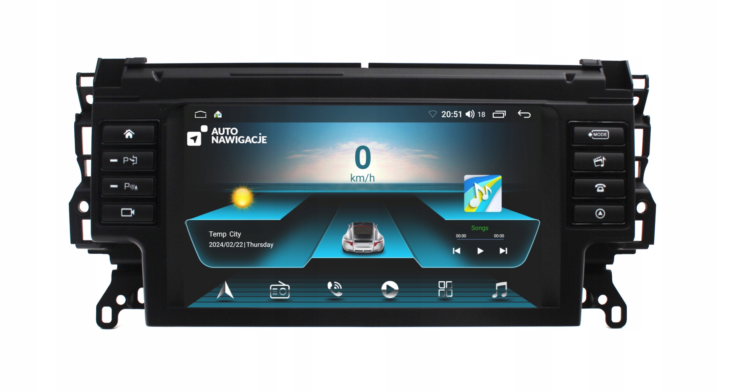 RADIO NAWIGACJA GPS LAND ROVER DISCOVERY SPORT L550 2015-2019 ANDROID
