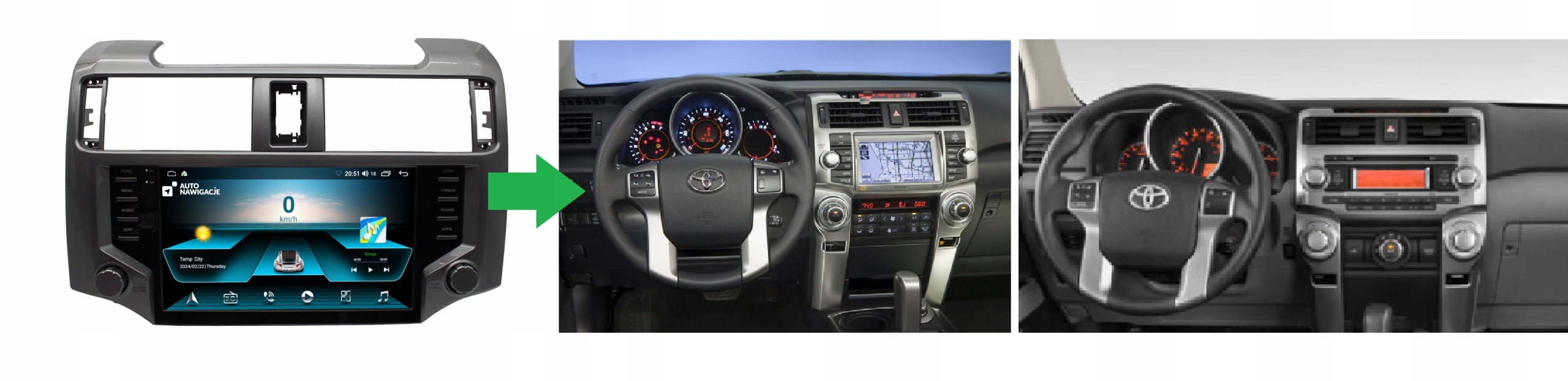 RADIO NAWIGACJA GPS TOYOTA 4-RUNNER 2010-2022 ANDROID 2/64 GB 5 RADIO NAWIGACJA GPS TOYOTA 4-RUNNER 2010-2022 ANDROID 2/64 GB
