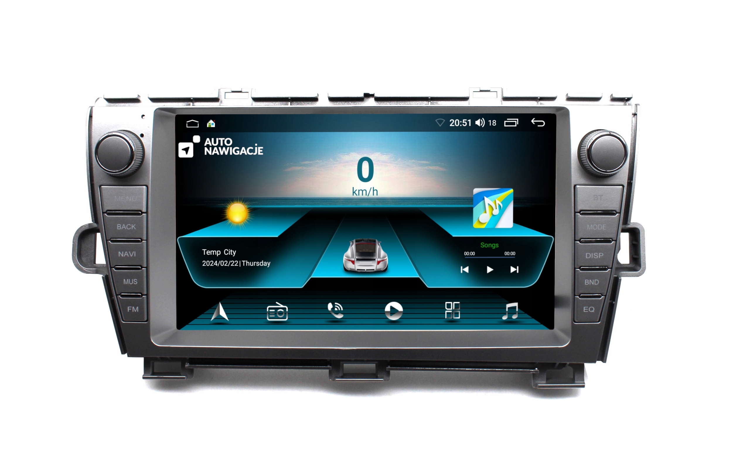 RADIO NAWIGACJA GPS TOYOTA PRIUS III 2009-2015 ANDROID 4/64 GB