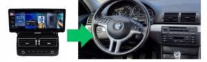 RADIO NAWIGACJA GPS BMW 3 E46 1999-2005 ANDROID 8/128