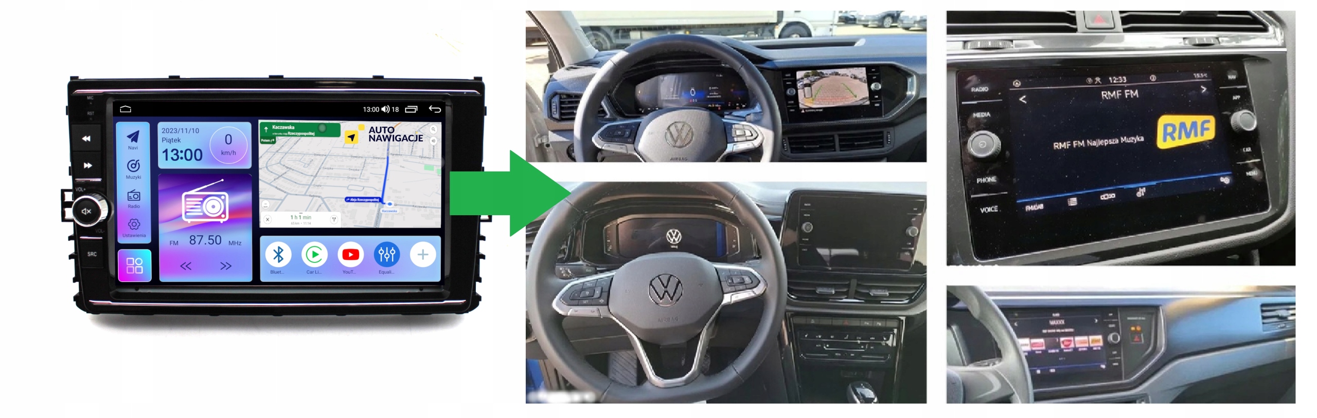 RADIO NAWIGACJA GPS VOLKSWAGEN TIGUAN PASSAT MAGOTAN ANDROID 4/64 GB 5 RADIO NAWIGACJA GPS VOLKSWAGEN TIGUAN PASSAT MAGOTAN ANDROID 4/64 GB