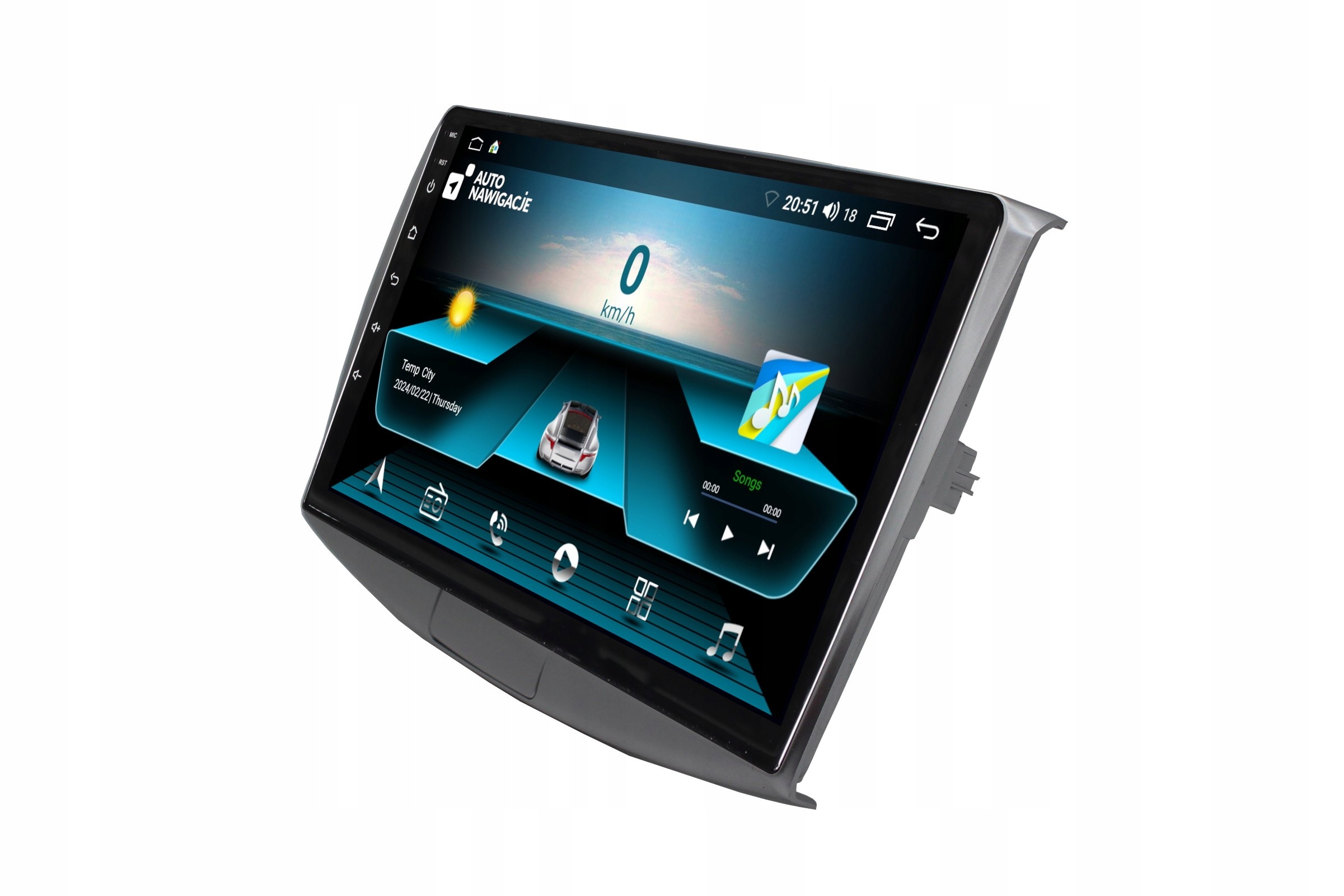 RADIO NAWIGACJA GPS VOLKSWAGEN PASSAT B6 B7 2011-2015 ANDROID 2/64 GB