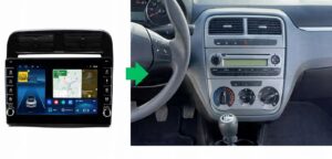 RADIO NAWIGACJA GPS FIAT PUNTO 2005-2012 ANDROID CARPLAY 2/64 GB