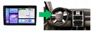 RADIO NAWIGACJA GPS CHRYSLER 300C 2008-2010 ANDROID CARPLAY 4/64 GB