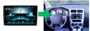 RADIO NAWIGACJA GPS DODGE CALIBER 2009-2012 ANDROID 2/64 GB