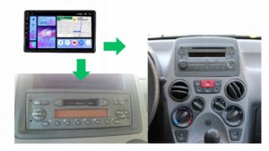 RADIO NAWIGACJA GPS FIAT PANDA 2003-2012 ANDROID CARPLAY 4/64 GB