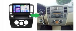 RADIO NAWIGACJA GPS NISSAN TIIDA 2004-2010 ANDROID CARPLAY 8/128 GB