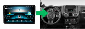 RADIO NAWIGACJA GPS JEEP WRANGLER 2006-2017 ANDROID 2/64 GB
