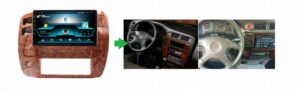 RADIO NAWIGACJA GPS NISSAN PATROL 1997-2005 ANDROID CARPLAY 2/64 GB