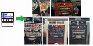 RADIO NAWIGACJA GPS MERCEDES BENZ E KLASA W210 1994-2003 ANDROID 8/128 GB