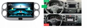 RADIO NAWIGACJA GPS VOLKSWAGEN TIGUAN I 2010-2016 ANDROID 2/64 GB
