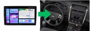 RADIONAWIGACJA GPS JEEP LIBERTY/CHEROKEE 2008-2012 ANDROID CARPLAY 4/64 GB