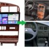 RADIO NAWIGACJA GPS PEUGEOT 405 ANDROID CARPLAY 4/64 GB