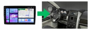 RADIO NAWIGACJA GPS DODGE GRAND CARAVAN ANDROID CARPLAY 4/64 GB