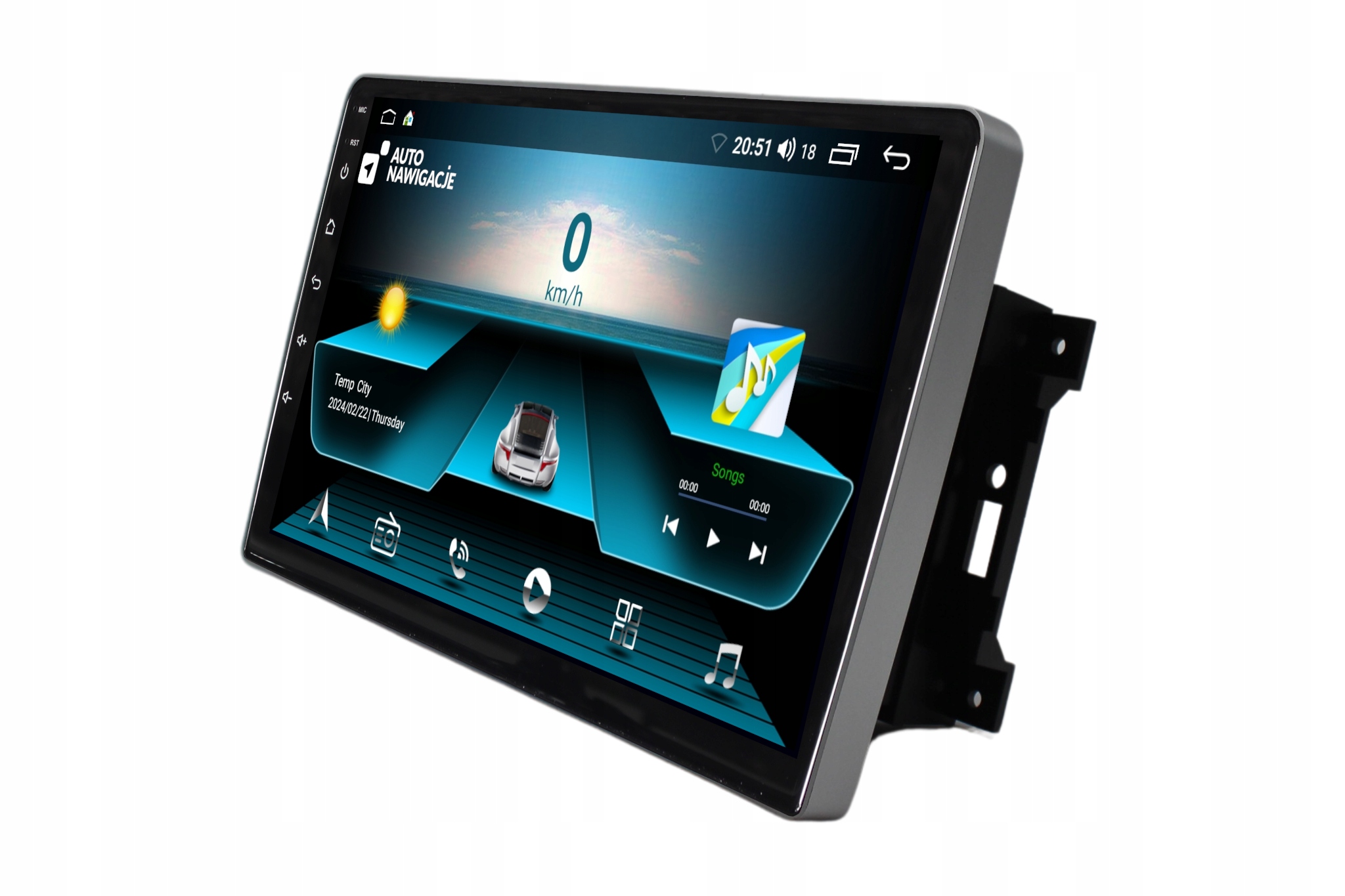RADIO NAWIGACJA GPS DODGE NITRO 2008-2012 ANDROID CARPLAY 2/64 GB