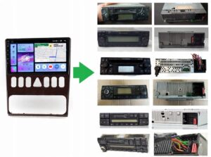 RADIO NAWIGACJA GPS MERCEDES BENZ E KLASA W210 1994-2003 ANDROID 8/128 GB