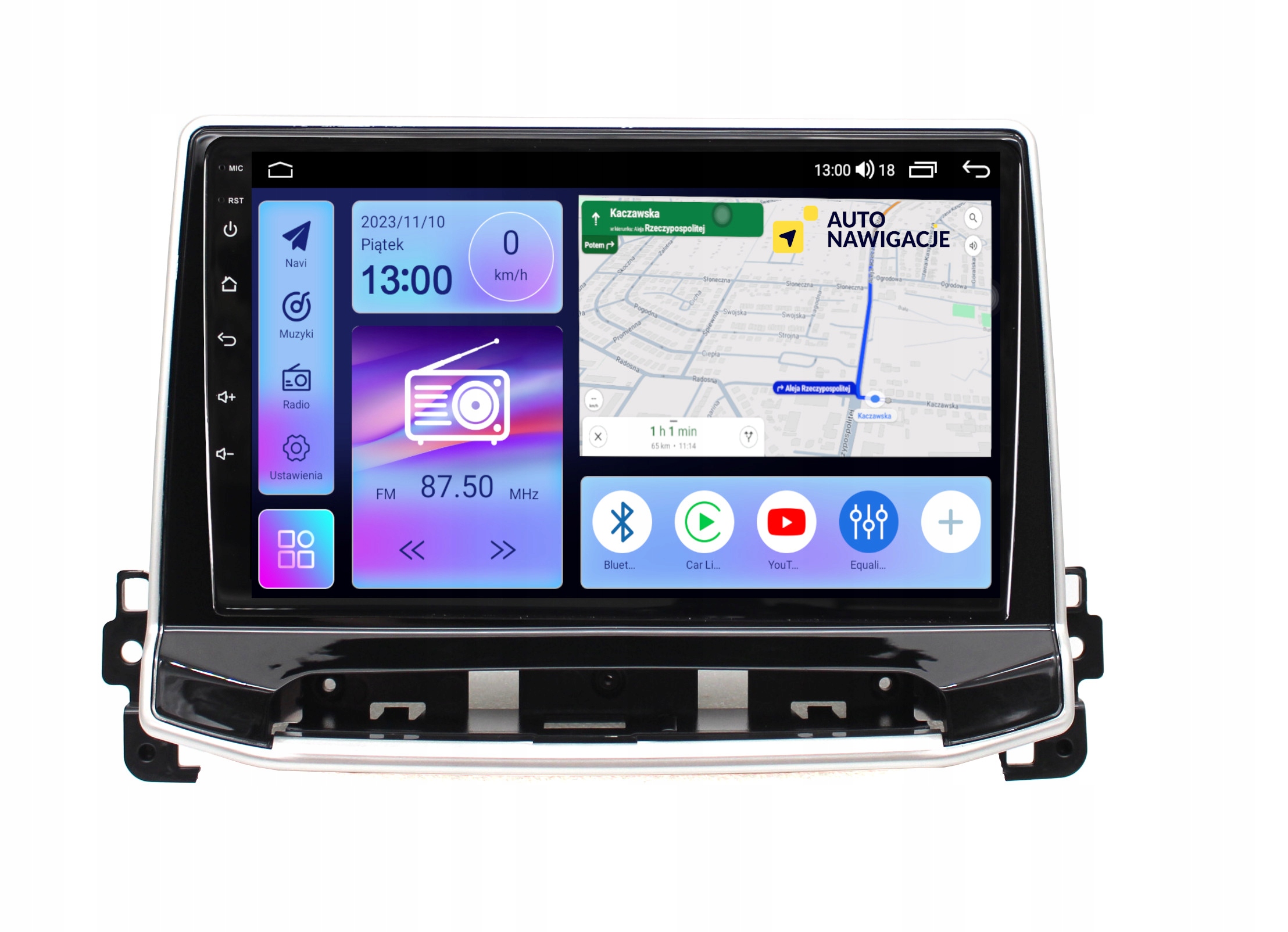 RADIO NAWIGACJA GPS JEEP COMPASS 2017+ ANDROID 4/64 GB