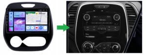 RADIO NAWIGACJA GPS RENAULT CAPTUR 2013-2019 ANDROID CARPLAY 8/128 GB