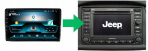 RADIO NAWIGACJA GPS CHRYSLER JEEP ZAMIAST REC/REJ 2/64 GB