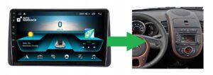 RADIO NAWIGACJA GPS KIA SOUL I 2012-2013 ANDROID 2/64 GB