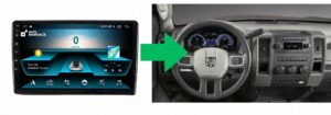 RADIO NAWIGACJA GPS DODGE RAM 3500 2008-2012 ANDROID 2/64 GB