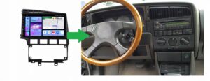 RADIO NAWIGACJA GPS VOLKSWAGEN PASSAT B3 1988-1993 ANDROID 4/64 GB