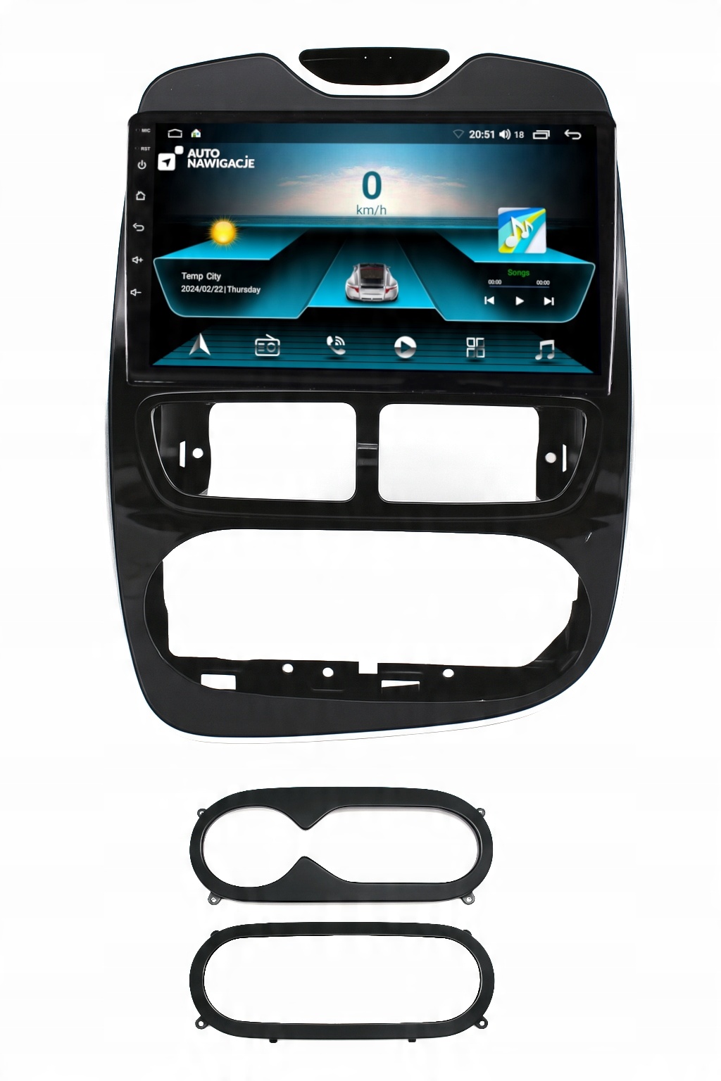 RADIO NAWIGACJA GPS RENAULT CLIO 2012-2018 ANDROID 2/64 GB 3 RADIO NAWIGACJA GPS RENAULT CLIO 2012-2018 ANDROID 2/64 GB