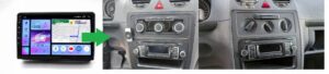 RADIO NAWIGACJA GPS VOLKSWAGEN CADDY 2010-2015 ANDROID 8/128 GB