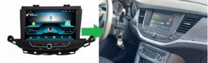 RADIO NAWIGACJA GPS OPEL ASTRA K 2015-2021 ANDROID CARPLAY 2/64 GB