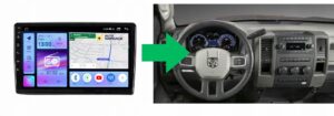 RADIO NAWIGACJA GPS DODGE RAM 3500 2008-2012 ANDROID CARPLAY 4/64 GB