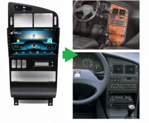 RADIO NAWIGACJA GPS PEUGEOT 405 ANDROID CARPLAY 2/64 GB