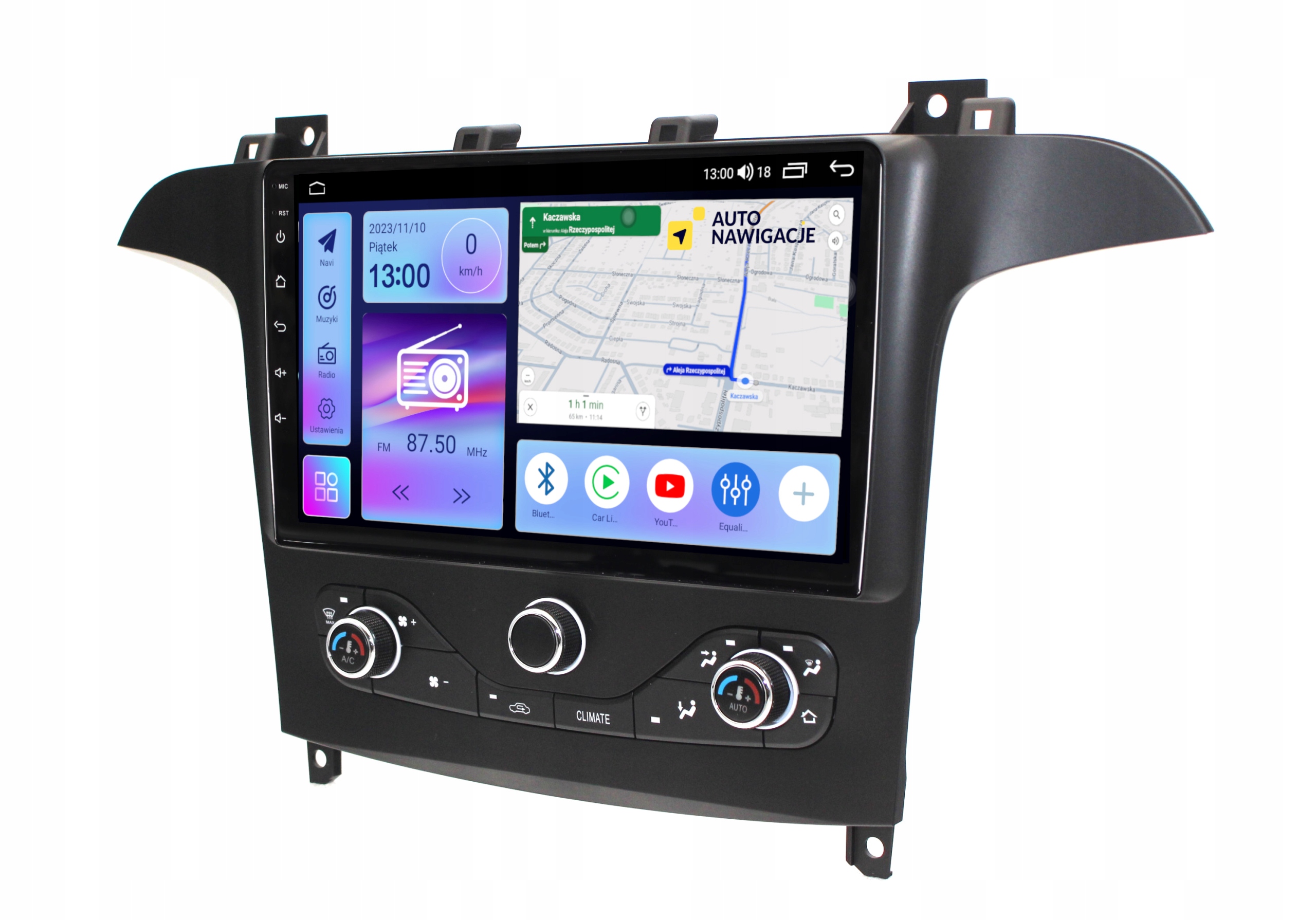 RADIO NAWIGACJA GPS FORD S-MAX 2006-2015 ANDROID 4/64 GB
