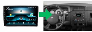 RADIO NAWIGACJA GPS DODGE DAKOTA 2008-2011 ANDROID 2/64 GB