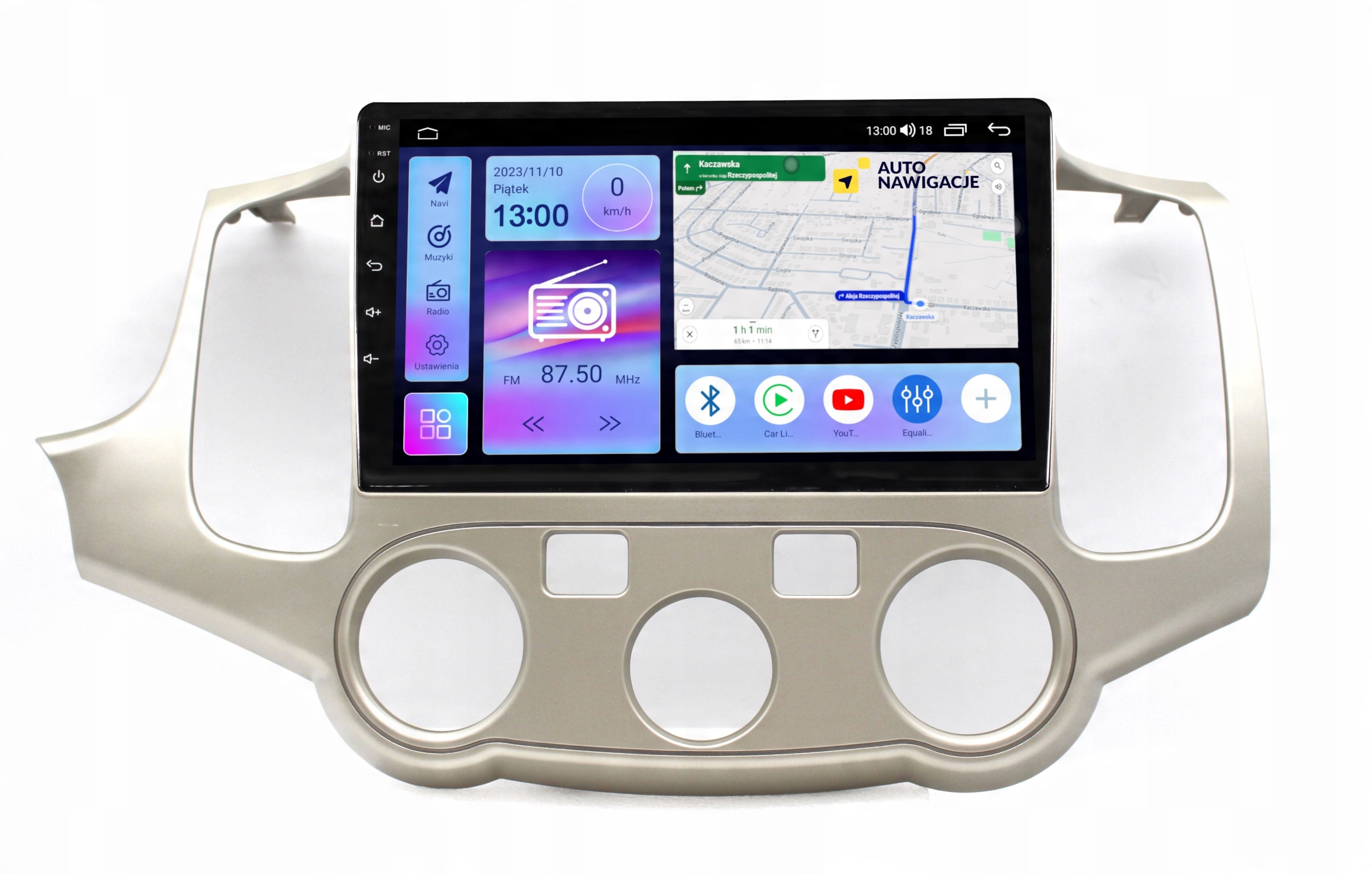 RADIO NAWIGACJA GPS KIA MAGENTIS 2005-2010 ANDROID CARPLAY 8/128 GB