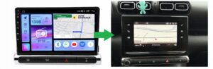 RADIO NAWIGACJA GPS CITROEN C3 III 2015-2023 ANDROID 8/128 GB