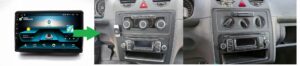 RADIO NAWIGACJA GPS VOLKSWAGEN CADDY 2010-2015 ANDROID 2/64 GB
