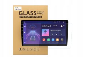 c2113af247f09e74b05c3eb0e2ba SZKŁO OCHRONNE SZYBKA ZABEZPIECZAJĄCA DO RADIO NAWIGACJI ANDROID 9 CALI
