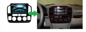 RADIO NAWIGACJA GPS SUZUKI GRAND VITARA XL-7 2001-2006 ANDROID CARPLAY