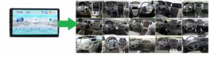 RADIO NAWIGACJA GPS TOYOTA RAV4 RAV-4 II 2000-2005 ANDROID CAPRLAY