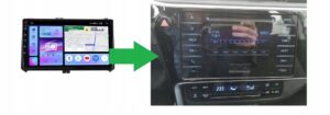 RADIO NAWIGACJA GPS TOYOTA COROLLA 2017-2020 ANDROID CARPLAY 8/128 GB