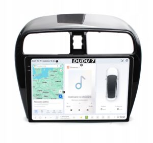 DUDUAUTO RADIO NAWIGACJA MITSUBISHI SPACE STAR 2012-2021 ANDROID QLED 6GB