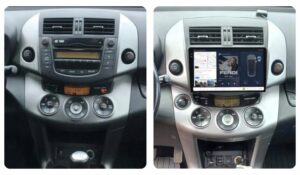 DUDUAUTO RADIO NAWIGACJA TOYOTA RAV4 RAV-4 III 2006-2012 ANDROID QLED 6GB