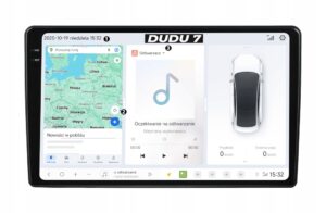RADIO NAWIGACJA PEUGEOT PARTNER II 2008-2018 ANDROID DUDU7 QLED 12GB