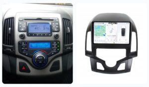 DUDUAUTO RADIO NAWIGACJA HYUNDAI I30 2007-2011 ANDROID DUDU7 QLED 2K 12GB
