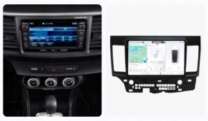 RADIO NAWIGACJA MITSUBISHI LANCER VIII 2007-2014 ANDROID DUDU7 QLED 6/64GB