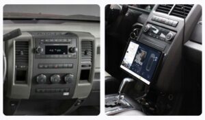RADIO NAWIGACJA GPS DODGE RAM 3500 2008-2012 DUDU7 QLED 512GB
