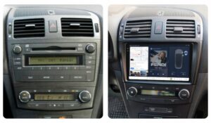 DUDUAUTO RADIO NAWIGACJA TOYOTA AVENSIS T27 2008-2015 ANDROID QLED 6GB