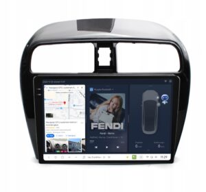 DUDUAUTO RADIO NAWIGACJA MITSUBISHI SPACE STAR 2012-2021 ANDROID QLED 6GB